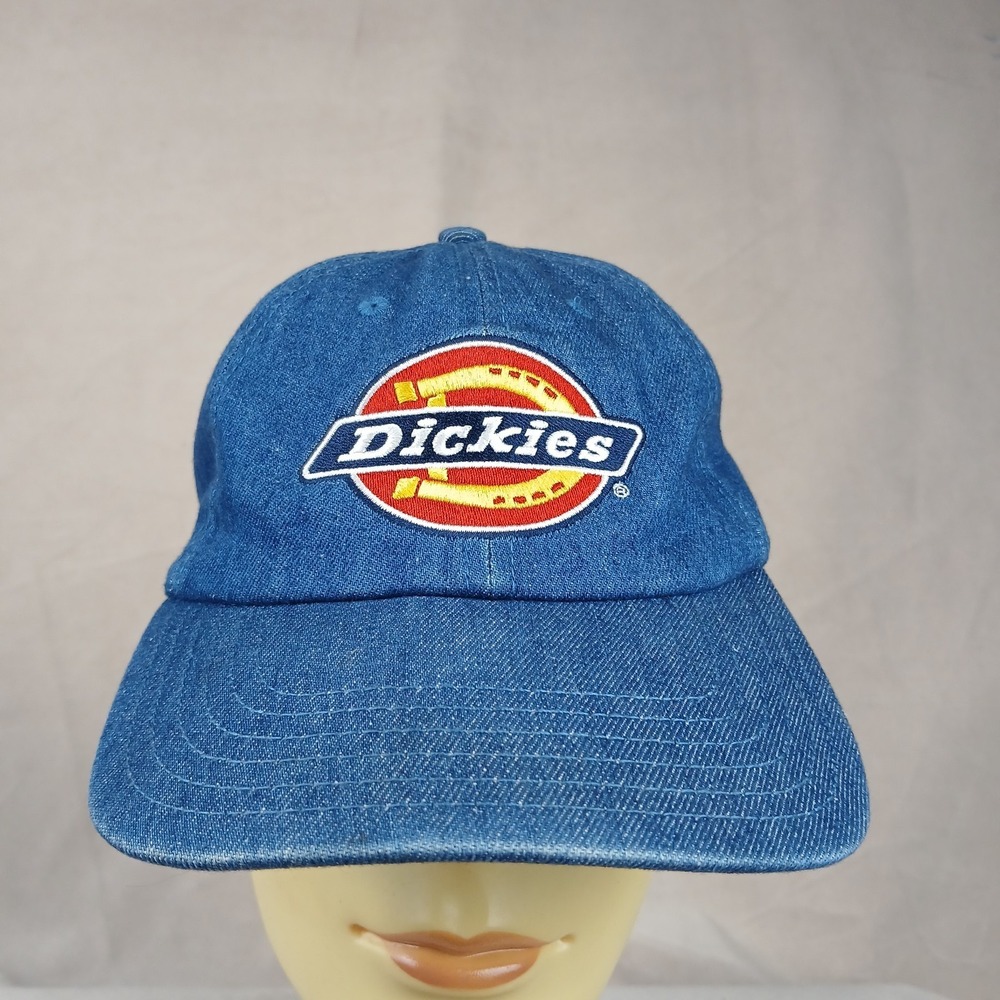 Dickies Mens Cap Denim Adjustable Strap Back